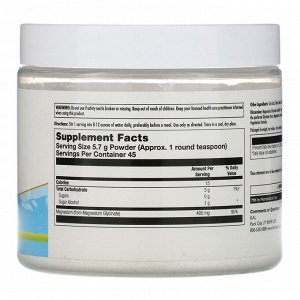 KAL, Magnesium Glycinate 400, Lemon Lime, 9.1 oz (258 g)