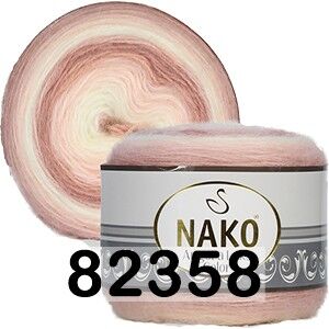 Пряжа Nako Angora Luks Color