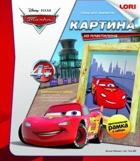 Картина из пластилина Disney Молния Маккуин