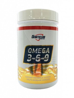 Омега 3-6-9 GENETICLAB Omega 3-6-9 - 90 капс