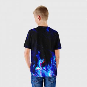 Детская футболка 3D «БРАВЛ СТАРС SURGE | ВОЛНА»