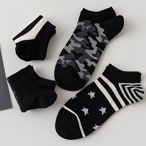 Набор мужских носков Milton Цвет: Чёрно-Белый (38-43 - 4 пары). Производитель: Caramella