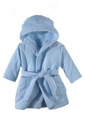 Детский банный халат Дорогуша Цвет: Голубой (1 год). Производитель: EvaTeks