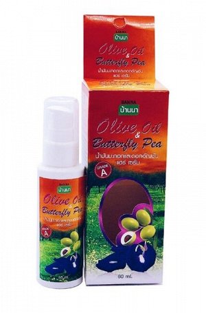 Banna Сыворотка для волос с оливковым маслом и экстрактом цветков синего чая Olive Oil & Butterfly Pea