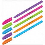 Ручка шариковая Berlingo &quot;Triangle Fuze Stick&quot;, 0,5мм, синяя, корпус ассорти