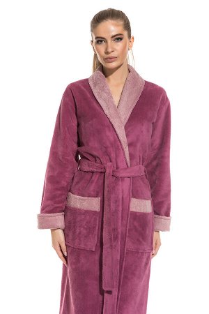 Домашний халат Tabatha Цвет: Розовато-Лиловый. Производитель: Peche Monnaie