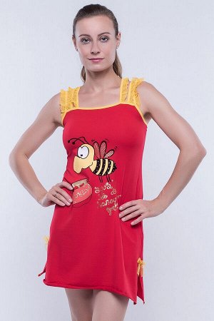 Ночная сорочка Juanita Цвет: Красный. Производитель: Cascatto