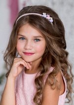 Капитошка ободок св.розовый