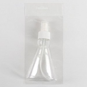 Бутылочка для хранения с распылителем, 200 мл, цвет белый