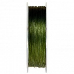 Плетёная леска №ONE PERMANENT Х4-green, 150 м, d=0,30 мм
