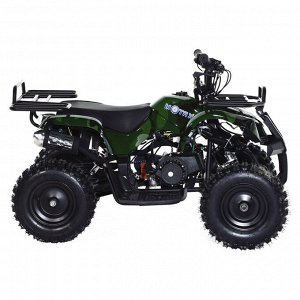 Квадроцикл детский бензиновый MOTAX ATV Х-16 Мини-Гризли с Механическим стартером, зеленый камуфляж