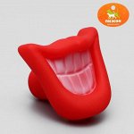 Игрушка пищащая &quot;Улыбка&quot;, 9 см, микс цветов