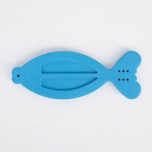 Термометр для воды "Рыбка", цвет синий