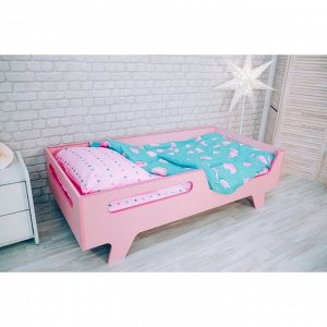 Детская кровать Беби розовый