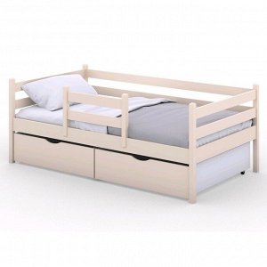 Кроватка Viki, спальное место 160х80 см, цвет бежевый, + ящики цвет бежевый