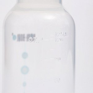 Бутылочка для кормления SIMPLE MED, классика, 125 мл., от 0 мес., медленный поток