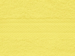 Полотенце однотонное (цвет: лимонный)