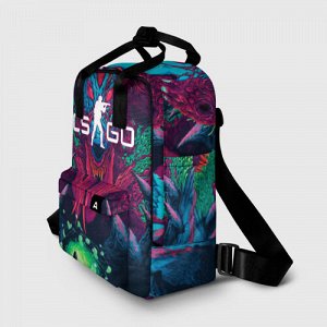Женский рюкзак 3D «CS-GO Hyper Beast»