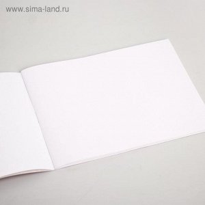 Альбом для рисования А4 12 листов на скрепке СМЕШАРИКИ "Крош и Ежик" 2474494