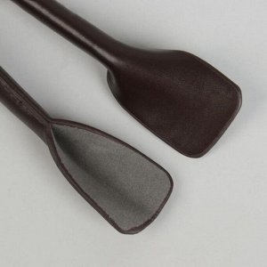 Ручки для сумки, пара, 44 * 1 см, цвет коричневый