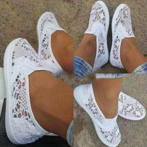 Летние ажурные Слипоны