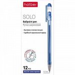 Ручка шариковая масляная Solo синяя 0.7мм (058613) 058613 . {Китай}