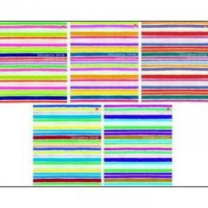 Тетрадь  48л клетка "Полосы" 7-48-677 (5 видов) Альт {Россия}