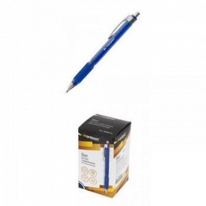 Ручка автоматическая шариковая 0.7мм BELL синяя BPRG07-B inФОРМАТ {Китай}