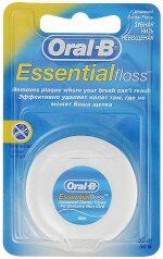 ORAL_B Зубная нить Essential floss невощеная 50м
