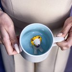 Кружка 300 мл, фарфор, окрашено вручную