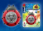Cветильник-ночник Божья Коровка DTL-354 Божья Коровка/Red/3LED/3AAA,питание от 3-х батареек AAA (в комплект не входят). Цвет - к