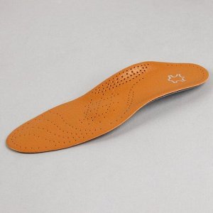Стельки для обуви, амортизирующие, 37-38 р-р, пара, цвет коричневый
