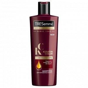 Шампунь для волос Tresemme Keratin Color, с экстрактом икры, 400 мл