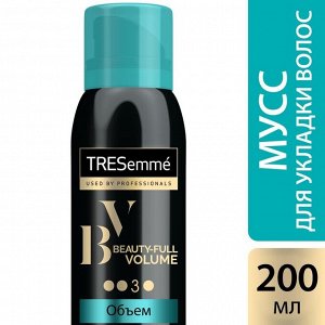 Мусс для укладки волос Tresemme Beauty-Full Volume, объём, 200 мл