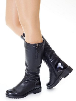 Сапоги Страна производитель: Китай
Полнота обуви: Тип «F» или «Fx»
Материал верха: Натуральная кожа
Цвет: Черный
Материал подкладки: Натуральный мех
Стиль: Повседневный
Форма мыска/носка: Закругленный