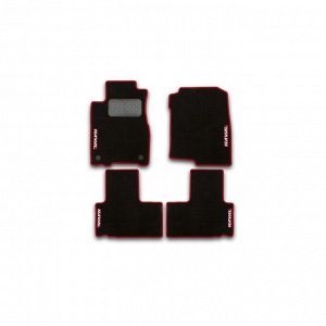 Коврики в салон Great Wall H6 2012->, внед., СПОРТ, логотип "Haval", 4 шт. (текстиль)