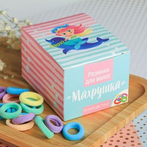 Нaбop peзинok для вoлoс "Мaхpушka", pусaлoчka 70 шт