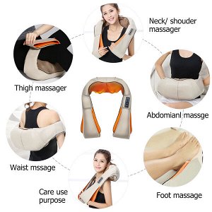 Массажная подушка для шеи и плеч Massager of Neck Kneading (КН-3089)
