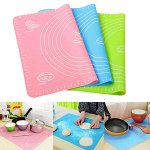 Силиконовый коврик для раскатки теста, с разметкой, 30х40 см