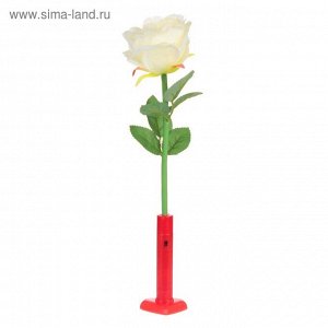 Палочка световая «Роза», цвет белый