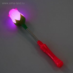 Палочка световая на пружинке «Тюльпан», цвета МИКС