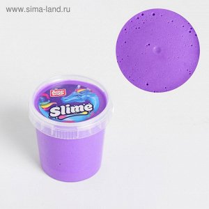 Лизун флаффи «ДобрБобр», фиолетовый, 150 мл
