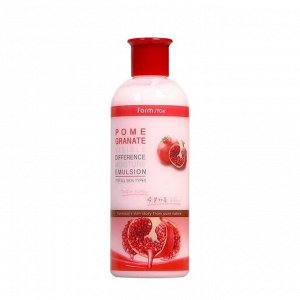 FarmStay Pomegranate Visible Difference Moisture Emulsion Увлажняющая эмульсия для лица с экстрактом граната 350мл