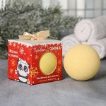 Бомбочка для ванн &quot;Привет, зима&quot; 130 г, медовая