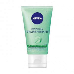 Гель очищающий для умывания для жирной кожи aqua effect, nivea (нивея),150мл