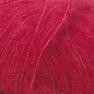 Пряжа DROPS Brushed Alpaca Silk Цвет.07 Red/красный