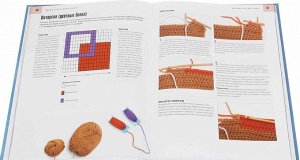 Школа вязания крючком. Завершеющие приемы. Отделка, кайма, застежки и многое другое