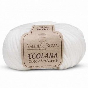 Пряжа Valeria di Roma Ecolana Цвет.000 Белый