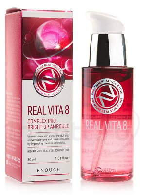 Сыворотка для лица с комплексом витаминов Enough  Premium Ampoule Real Vita