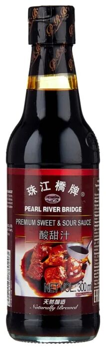 Соус кисло-сладкий премиум Premium Sweet & Sour Sauce Pearl River Bridge 300 мл.